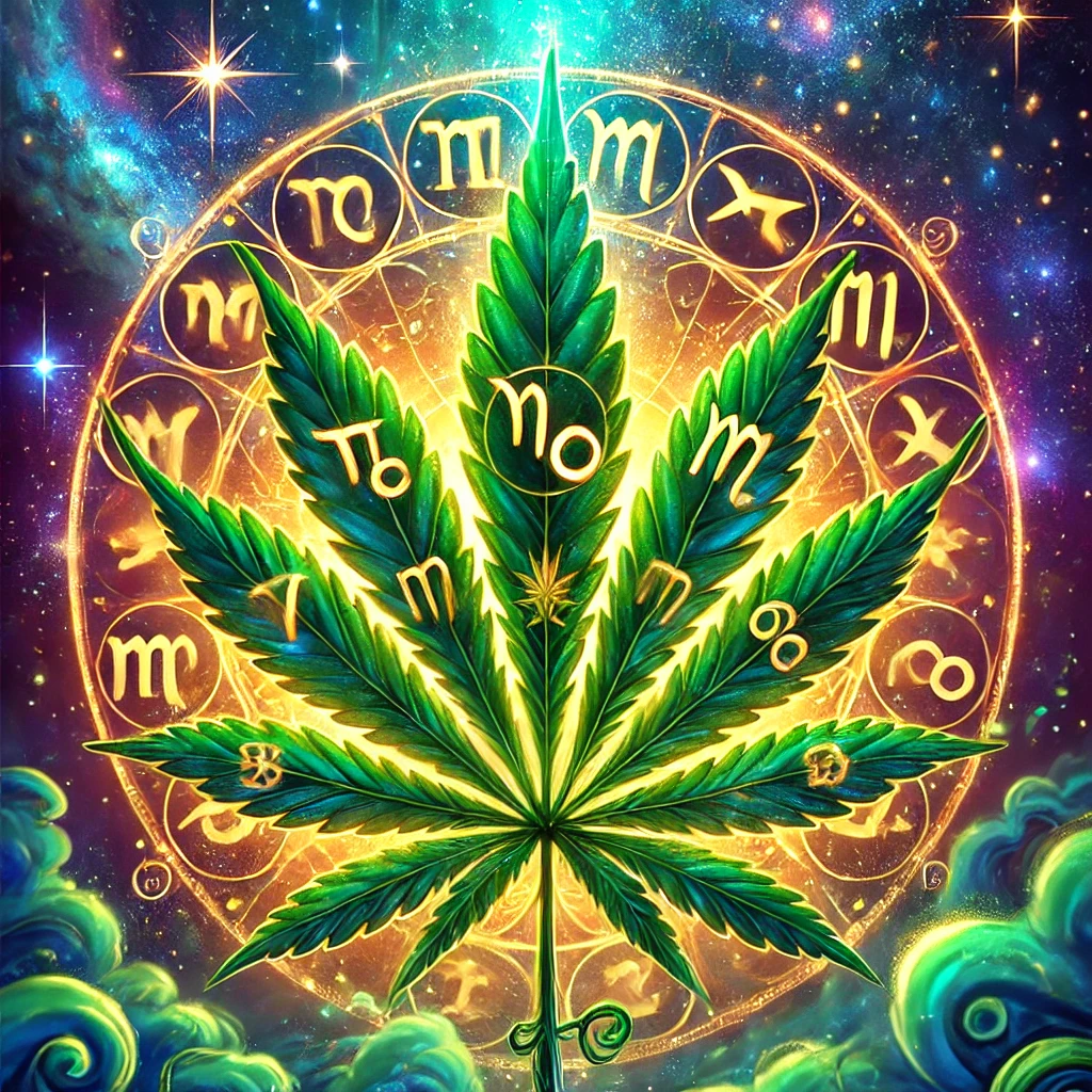 zodiac pot leaf